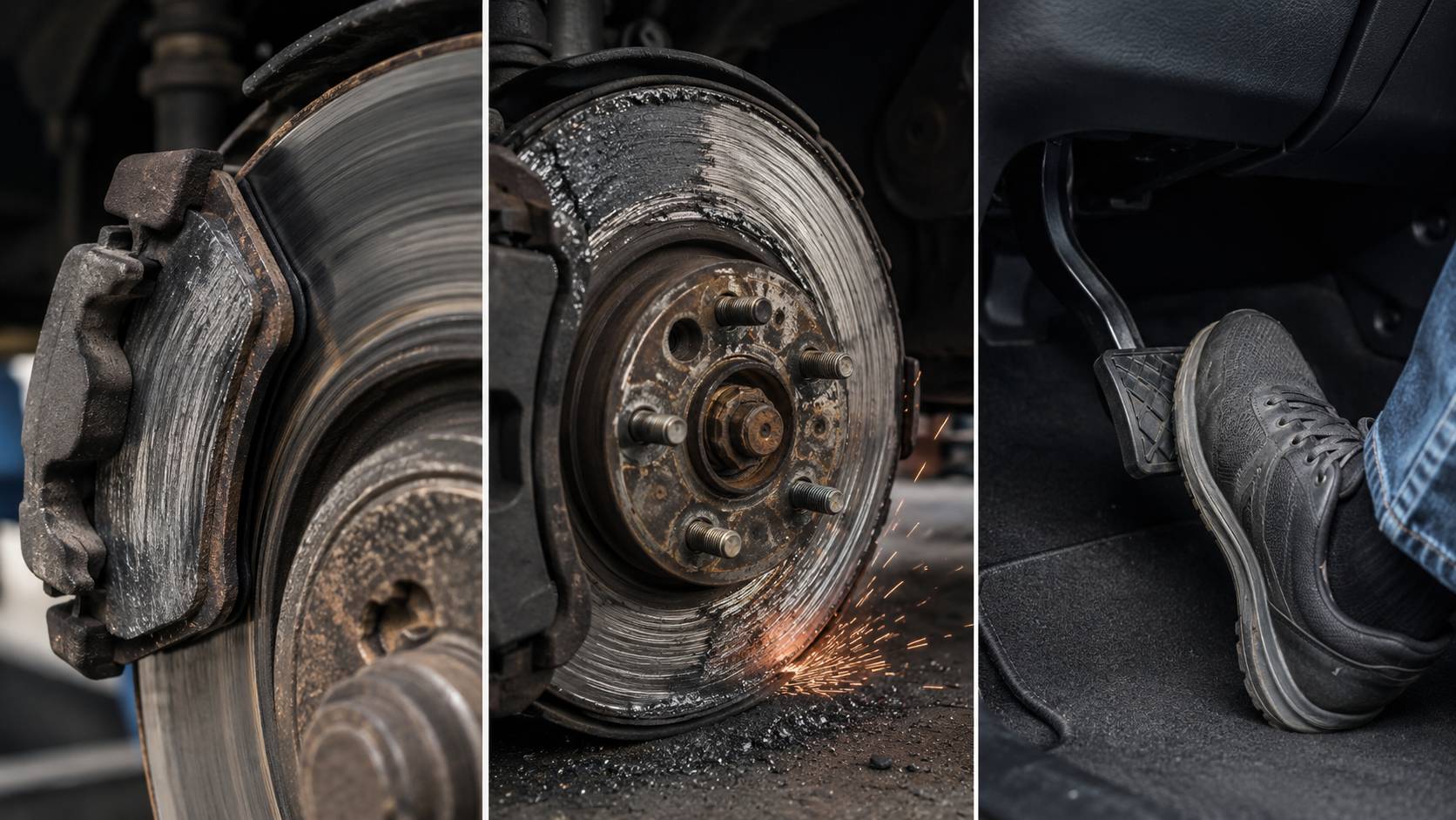 Brake Caliper and Rotor Assembly